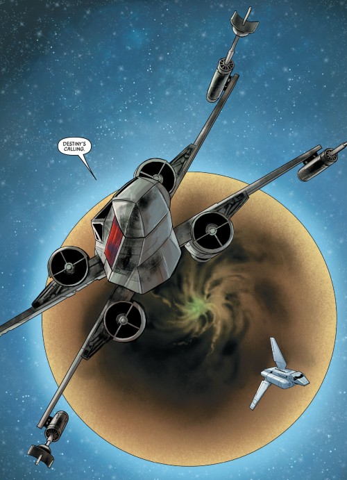 comicstallion:From Star Wars Vol. 3 #004, “The Destiny Path - PartIV”Art by Jesús Saiz, Arif Prianto