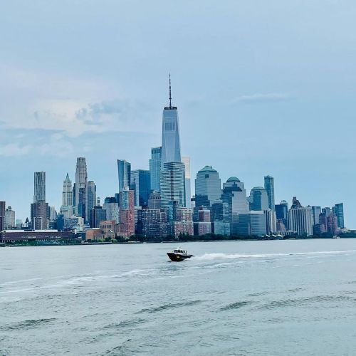 Standing tall and proud.  . . . .#iloventc #freedomtower #manhattan #lowermanhattan #wtc #visitnewyo