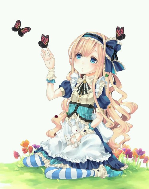 Anime Alice in Wonderland