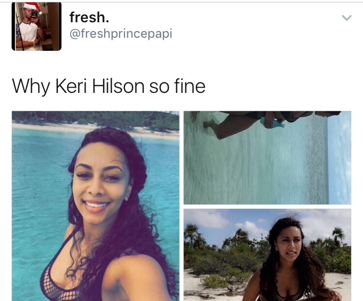 black-able:  taahirahlove:  chrissongzzz:  Keri Hilson is 100 types of fine. 😍😍
