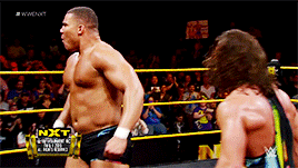 mith-gifs-wrestling:  We’re the best! You’re the best! You’re the best!  American Alpha celebrates becoming the number one contenders for the NXT tag team titles.