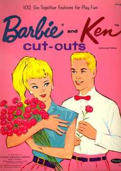 vintagegal:  Barbie and Ken paper dolls,