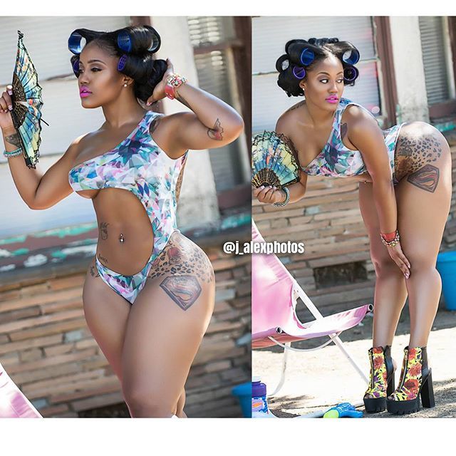 bluthunder01:  pluscious:  Jhonni Blaze  Yes Lawd 