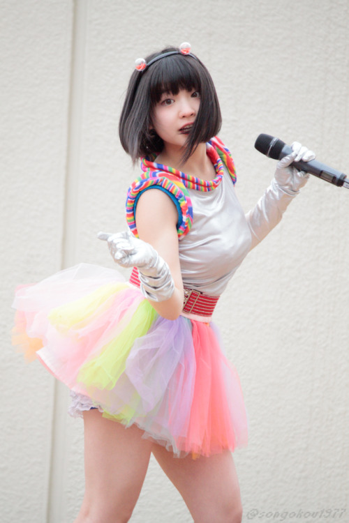 虹のコンキスタドール20160402　5th Single V　「↓エイリアンガール・イン・ニューヨーク↑」 発売記念！先行予約インストアイベント (TOWERmini西武船橋店)