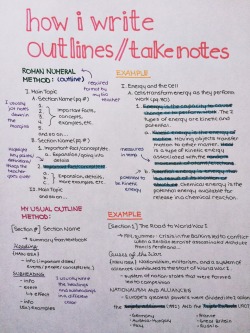 cw0630:  How I write outlines/take notes,