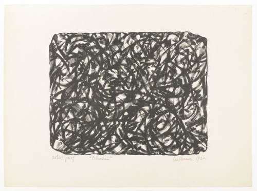 Obsidian, Lee Krasner, 1962, MoMA: Drawings and PrintsGift of Mr. and Mrs. Samuel Rosenfeld (through