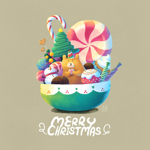 Bear want to give you the world&rsquo;s best sweet Merry Christmas, dear friends —— 