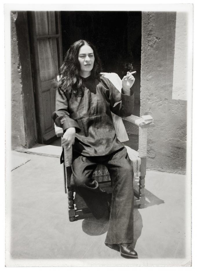 nekasuz:  Frida Kahlo after surgery 1946. Photo © Antonio Kahlo Museo Frida Kahlo.