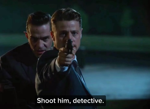 Jim And Oswald Saving/sparing Each Other