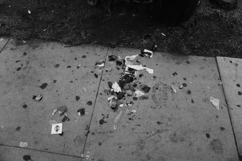 Black and White photo set of one of my many solo walks around my neighborhood. 