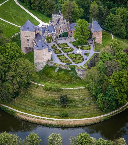 Gaasbeek Castle, Lennik, Province of Flemish Brabant, Belgium