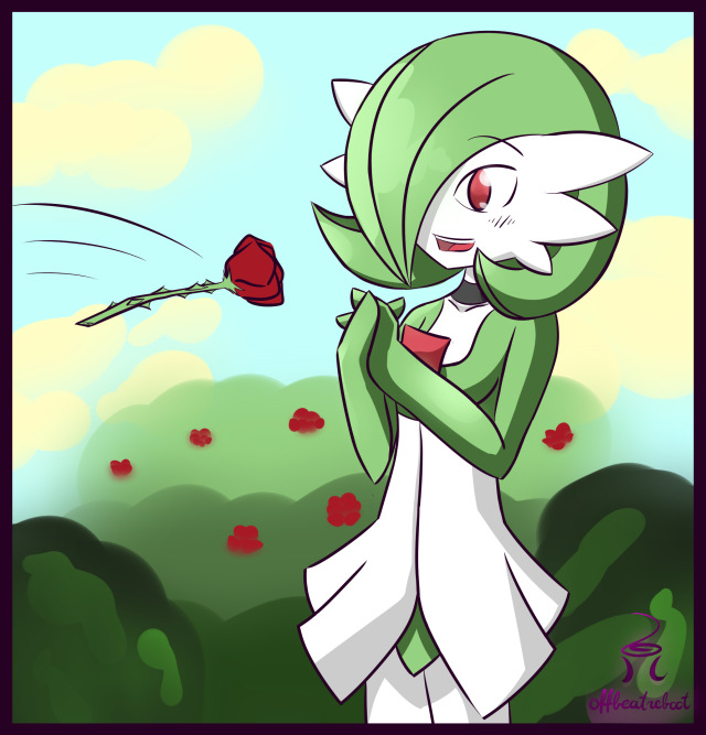 gardevoir (pokemon) drawn by limebreaker