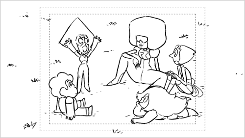 neo-rama:  a handful of drawings i liked from me and katies last board for same old world. i love drawing the gems relaxing together :T 