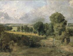 John Constable (East Bergholt, Suffolk, 1776 - London 1837); Fen Lane - East Bergholt,