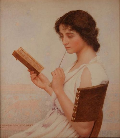 andrej33:The Love Letter (1911). George Lawrence Bulleid (British, 1858-1933
