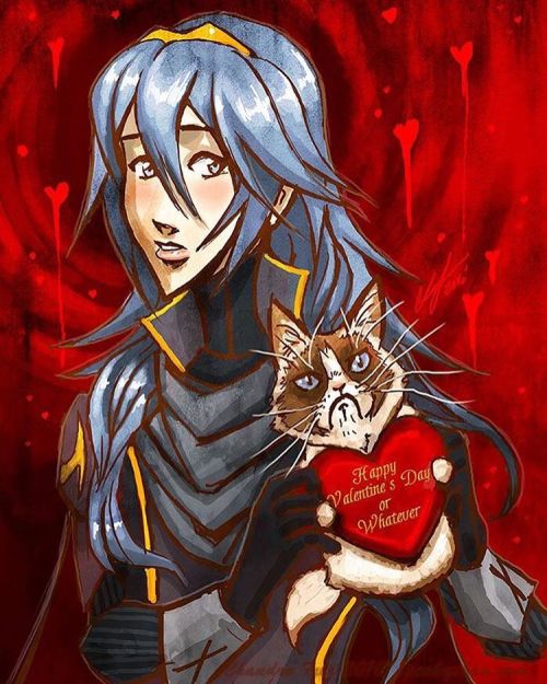 Final. #grumpycat #lucina #fireemblem #nintendo #fireemblemawakening #commission #art #illustration 