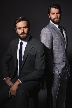 westwallys:Armie Hammer and Henry Cavill