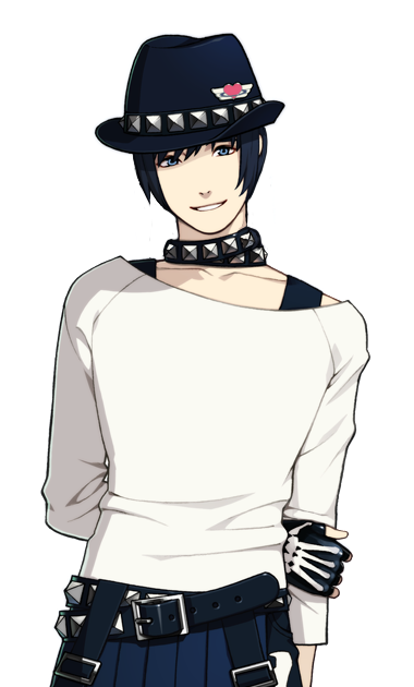 theyoungandtheshrekless:sei with short hair and blue eyesi was boredand this is cute