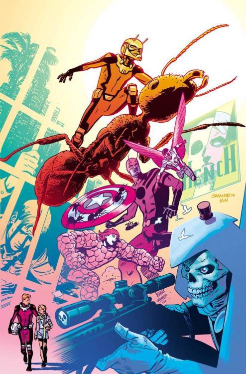 czm35x:  ASTONISHING ANT-MAN #7 GREG HORN CIVIL WAR VARIANT 1 ST PRINT nata_willi 