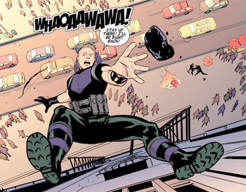 Clint: Whaoaawawa! Stay up there! I’ll be right back! Nnnghah!I think we can all be proud that Clint