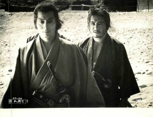 jailhouse41:Lobby card for Hitokiri (人斬り) aka Tenchu!, 1969, directed by Hideo Gosha (五社英雄) and star