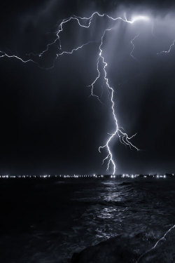 earthyday:  Thunder  by Walid Mahfoudh  