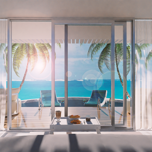 simpledesigner: [SD] *Exclusive* Maldives Bedroom* Blender Scene (Not in Game)* Eevee and Cycles* E