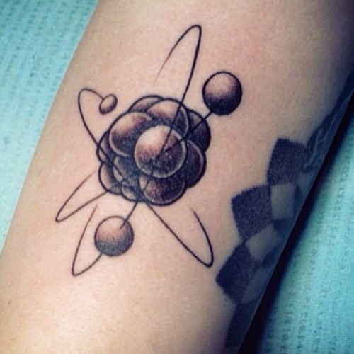 180+ Awesome Atom Tattoos Designs with Meanings (2022) - TattoosBoyGirl |  Simplistic tattoos, Mini tattoos, Atom tattoo