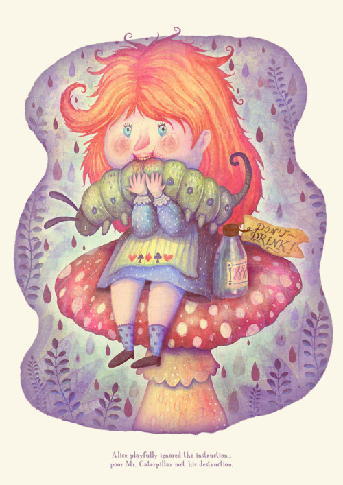 Various illustrations from the Picturesque Rhymes series, see more here: www.behance.net/gal