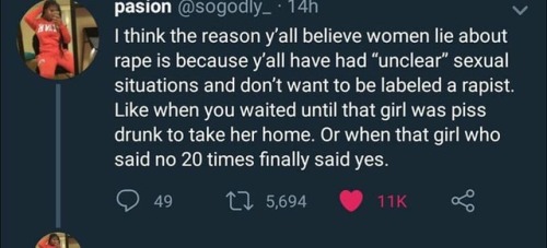 these are some very good points here however… there are those who lie and make false accusations. When they do that? They’re not furthering the cause. I don’t want to come across as disingenuous but…there is that other angle. Js.