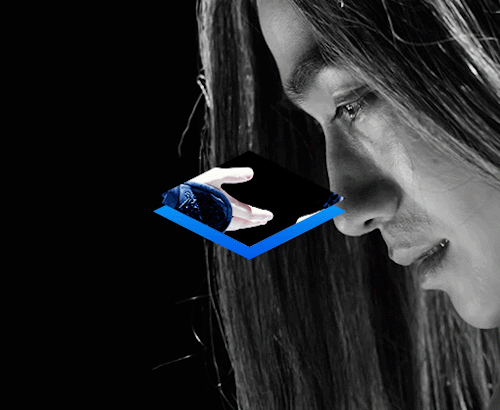 [id: Gifs From The SeriesGuardian, Each With A Black And White Background Gif With A Smaller, Diamond-shaped