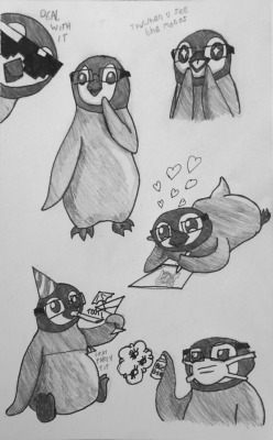 I know I sent it earlier but BIRTHDAY PENGi need y’all to appreciate my friend’s accurate portrayal of me sgSFGKSFGKSF