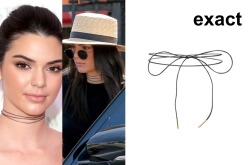 lean-mami:  chelseysoraw:  allthingskendall:  Kendall has been spotted recently wearing this exact Are You Am I Double Wrap Lilou Choker (๋.00).   If y'all are spending 60$ on string you need help !  I HATE rich ppl like…… 