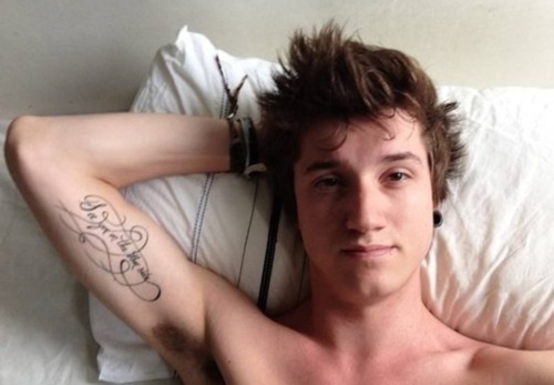 He may not be exposed but This is one hot guy.