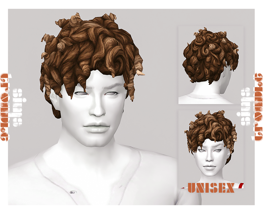 simstrouble: SEEKER | HAIRSTYLE by simstrouble ... - dreamxsims4 cc ...