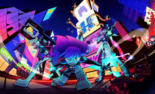 jozdrawsinprada:  Glitch Techs, Feb 21st on Netflix. It’s finally happening!! Glitch Techs is releasing this week on Friday! Miko’s ready to rock. Are you ready?? Go and support the show by streaming it on Friday. It’s very bingeable ;).Miko &amp;