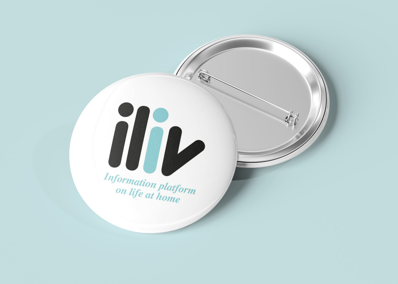 Logo design for ILIV, an IKEA research project.