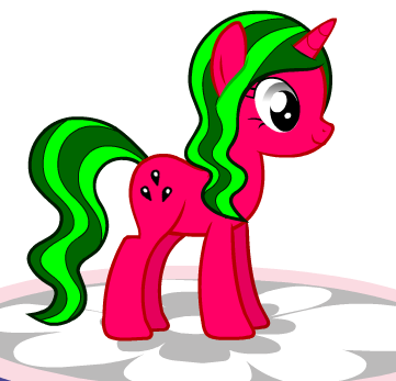 Bad night. So i made a new OC to make me feel better. Meet Melon Burst. Probably