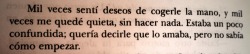 special-neeeeds:  aguamarina:  warm-meupandbreathe-me:  nunca sabía cómo empezar…    “A orillas del río Piedra me senté y lloré” - Paulo Coelho  Amo ese libro *n*  Puta que es bonitobese libroooo :’)))  Y así las cagué :(