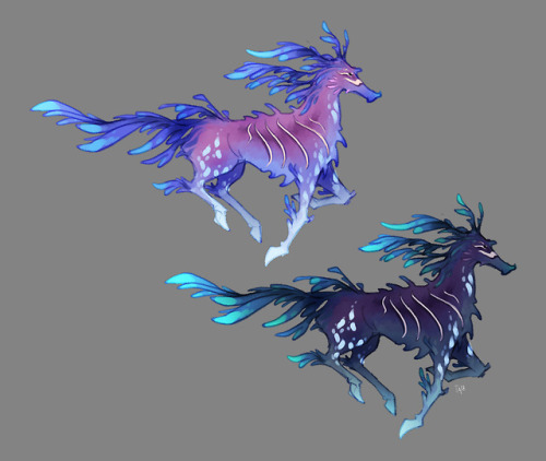 Leafy sea dragon inspired Kelpies! 