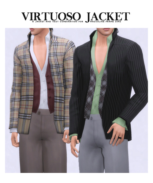 nucrests:Virtuoso Jacket. ◾ by @nucrests I honestly don’t know how this one came about but I like 