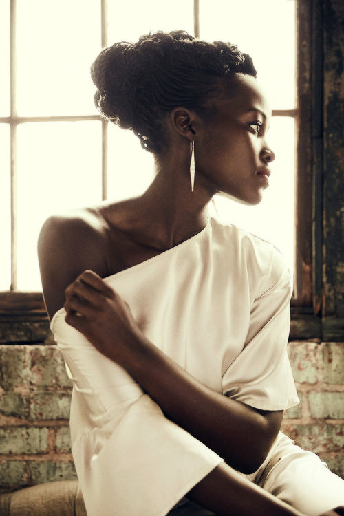 lastjedie:Lupita Nyong’o photographed by Miller Mobley for The Hollywood Reporter