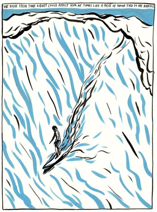 oxcroft:// Raymond Pettibon / Surfers //// oxcroft //