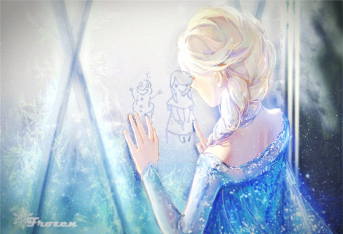 Elsa the Snow Queen - Pixiv Id 2825137