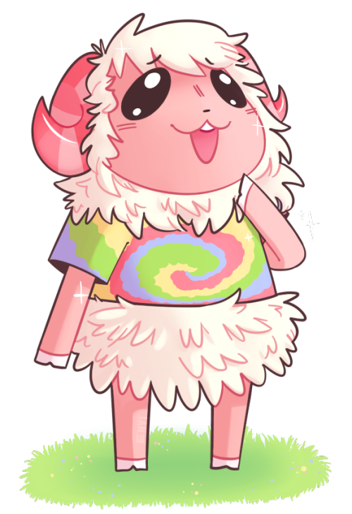 maxiiium:  love this gay little sheep