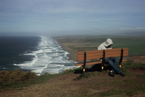 Porn photo khud:  Man in the hood Point Reyes, California