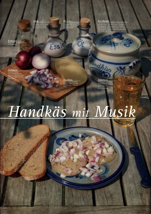 willkommen-in-germany:Regional German Food: Handkäs mit Musik. Handkäs is a regional sour milk chees