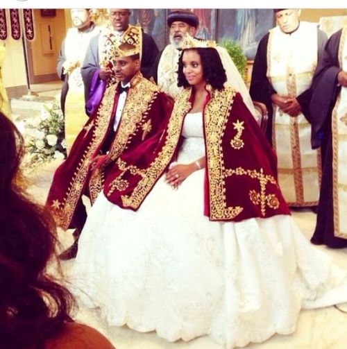 Ethiopian wedding fashions