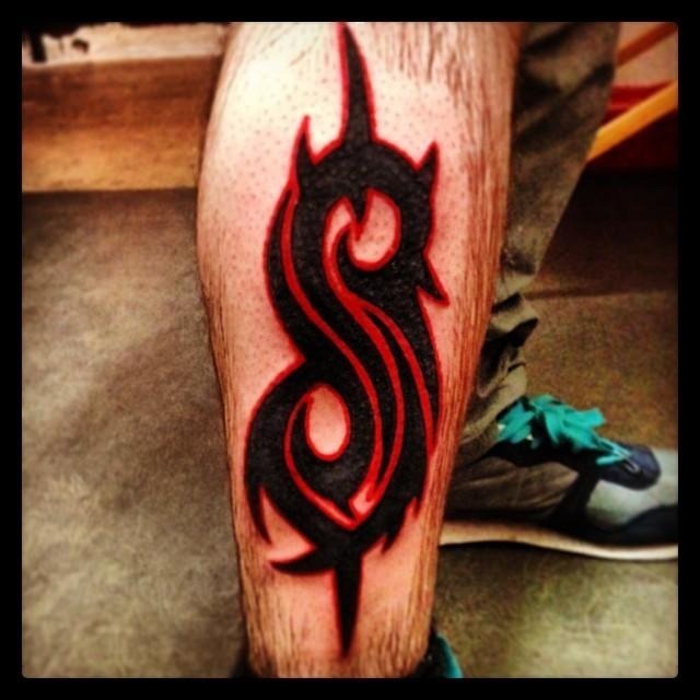 Slipknot tribal S tattoo&hellip;.looks very similar to mine