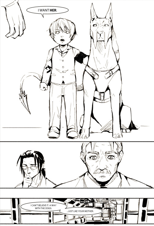 crimson-sun: Apologies for the quality of the pages from… five onwards. I started this story 